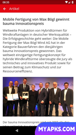 maxapp - von Max Bögl