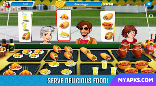 Food Truck Rush Drive & Serve