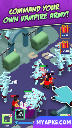Dracula City Master: Idle Army