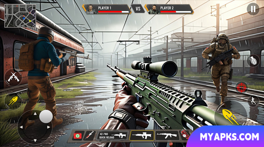 Gun Shooting Offline Fps Games