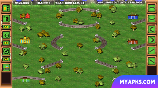 My Railroad: train and city