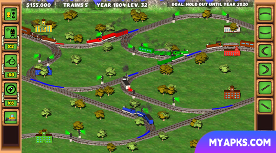 My Railroad: train and city