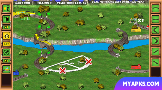My Railroad: train and city