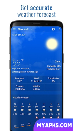 3D Sense Clock & Weather 