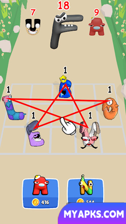 Alphabet Merge: Monster Master