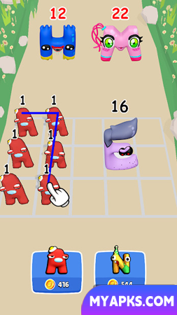 Alphabet Merge: Monster Master