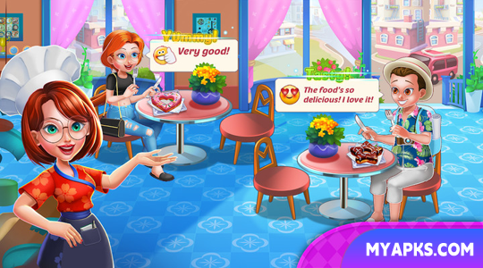 Food Diary: Girls Cooking game