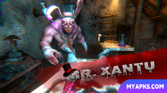 Mr. Xantu in the horror lab