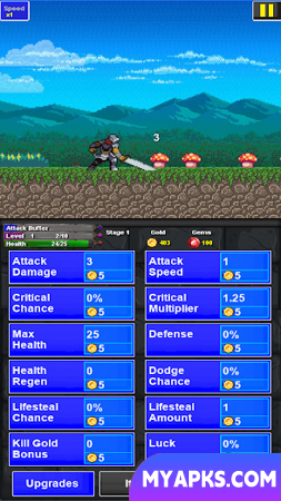 Knights Run Roguelite Defense