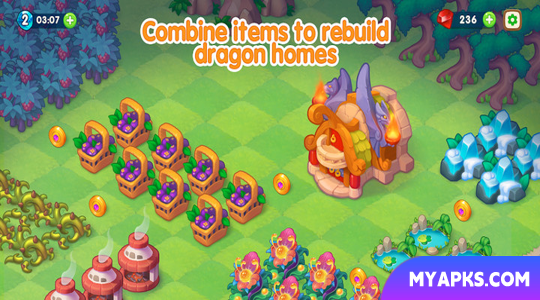 Dragon Magic: Merge Land