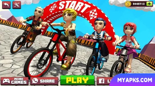 Fearless BMX Rider
