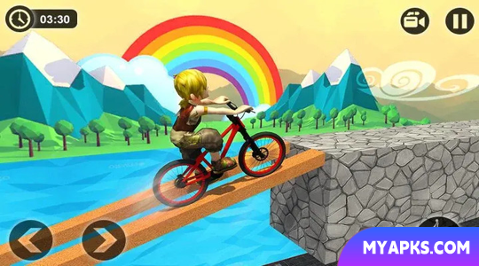 Fearless BMX Rider