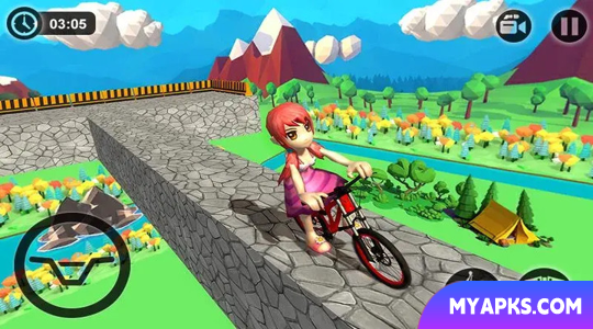 Fearless BMX Rider