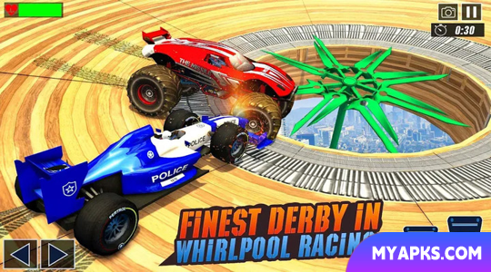 Police Formula Car Derby Games