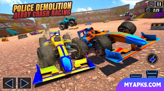 Police Formula Car Derby Games