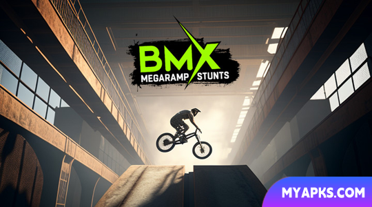 BMX Megaramp Stunts