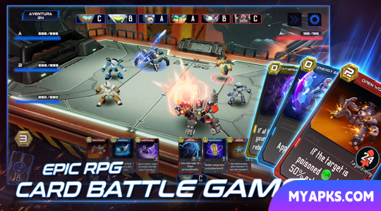 MEDABOTS: Card Battle RPG Game