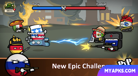 Countryballs - Zombie Attack