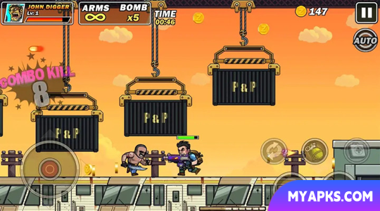 Metal Ranger War Shooting Game