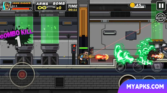 Metal Ranger War Shooting Game