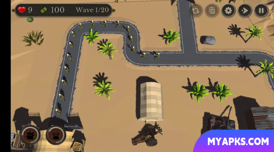 War Strategy 3D: Tower Defense