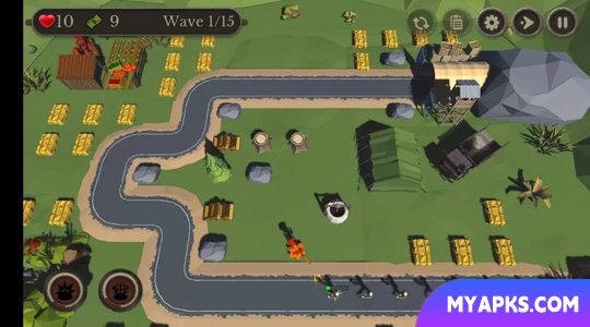 War Strategy 3D: Tower Defense