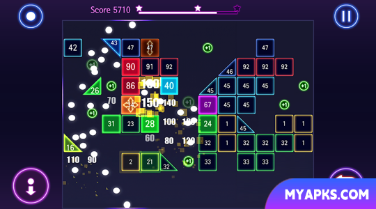 Bricks Breaker Hit - Glow Ball 