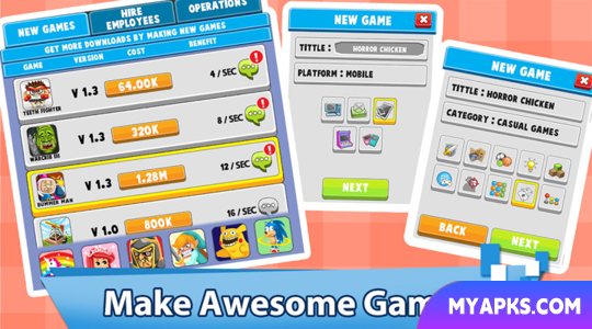 Video Game Tycoon idle clicker
