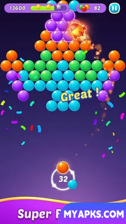 Bubble Shooter Gem Puzzle Pop