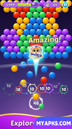 Bubble Shooter Gem Puzzle Pop