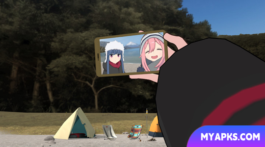 Laid-Back Camp - Virtual - Lake Motosu