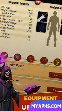 Infinite Dungeons: Clicker RPG