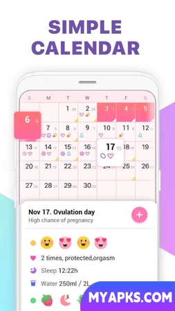 My Tracker - Period Ovulation & Fertility