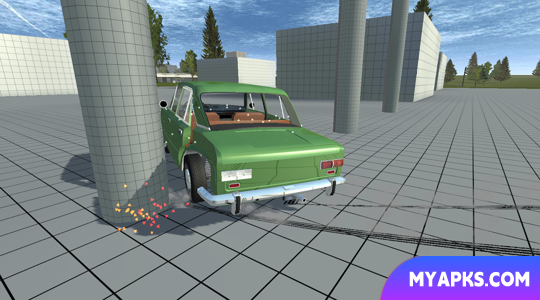 Simple Car Crash Physics Sim 