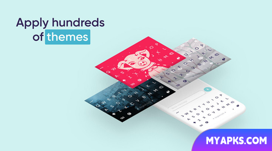Fleksy fast emoji keyboard app