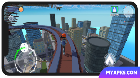 GO UP! - Parkour Game
