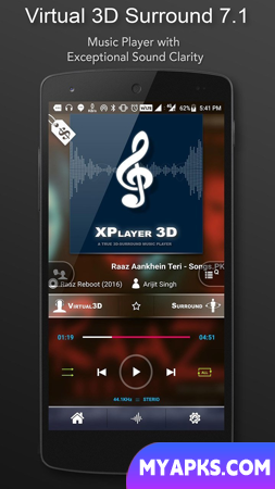 3D Surround Music Player