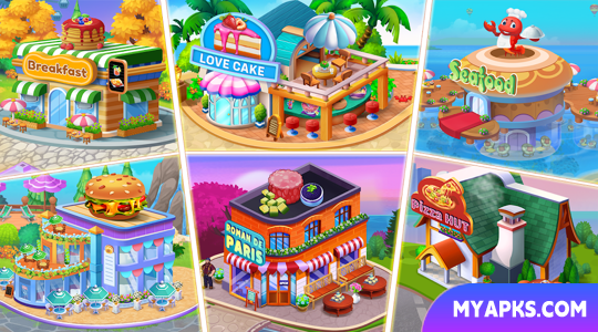 Food Voyage: Fun Cooking Games 