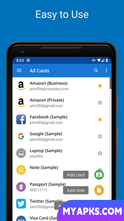 Password Manager SafeInCloud ℗