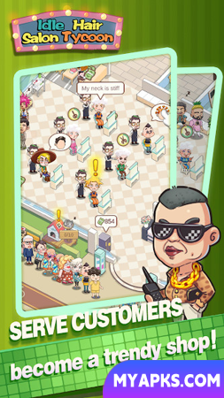 Idle Hair Salon Tycoon