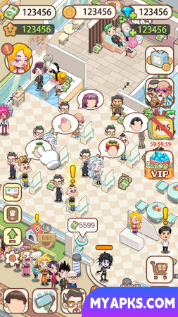 Idle Hair Salon Tycoon