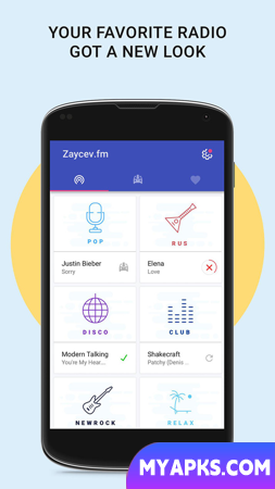 Zaycev.fm Listen online radio