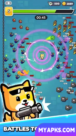 Dog Survivor: Battle Bee.io