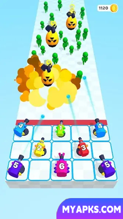 Shooting Towers: Merge Defense
