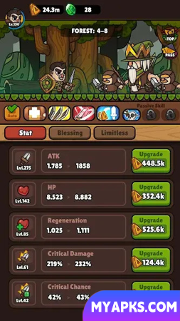 Idle RPG Adventure Hero