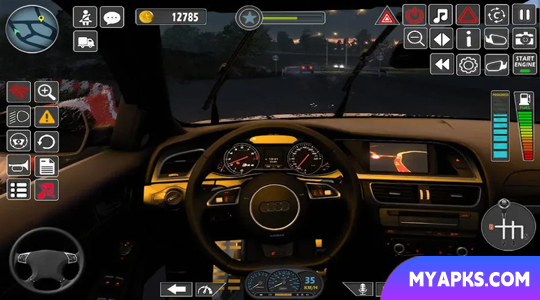 Modern Car School Driving Game