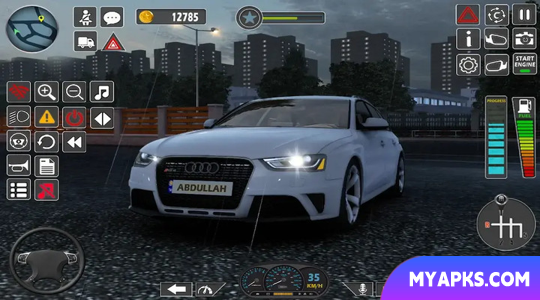 Modern Car School Driving Game