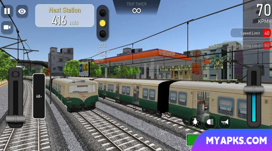 Indian Local Train Sim: Game
