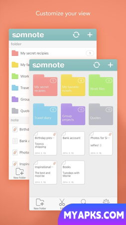 SomNote - Beautiful note app