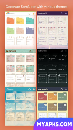 SomNote - Beautiful note app